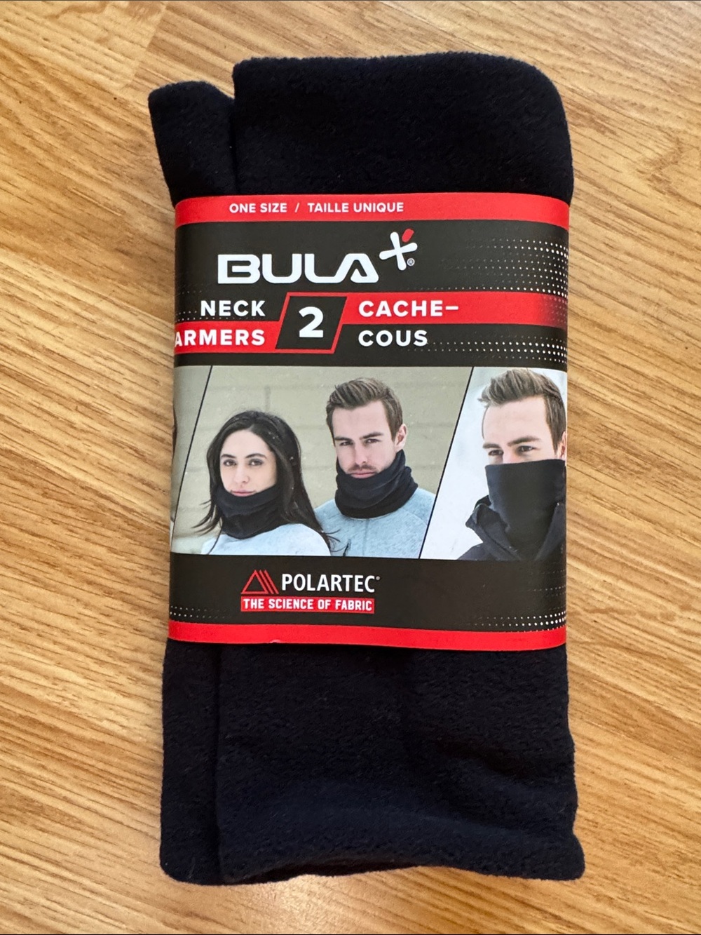 Bula (Black) Polartec Neck Warmer - 2 Pack 🔅